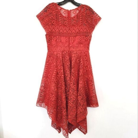 Anthropologie Maeve Prima Lace Handkerchief Dress - Picture 5 of 10